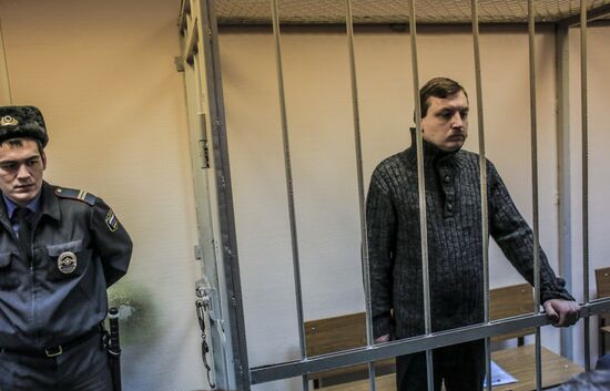 Mikhail Kosenko tried in court