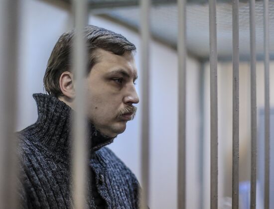 Mikhail Kosenko tried in court