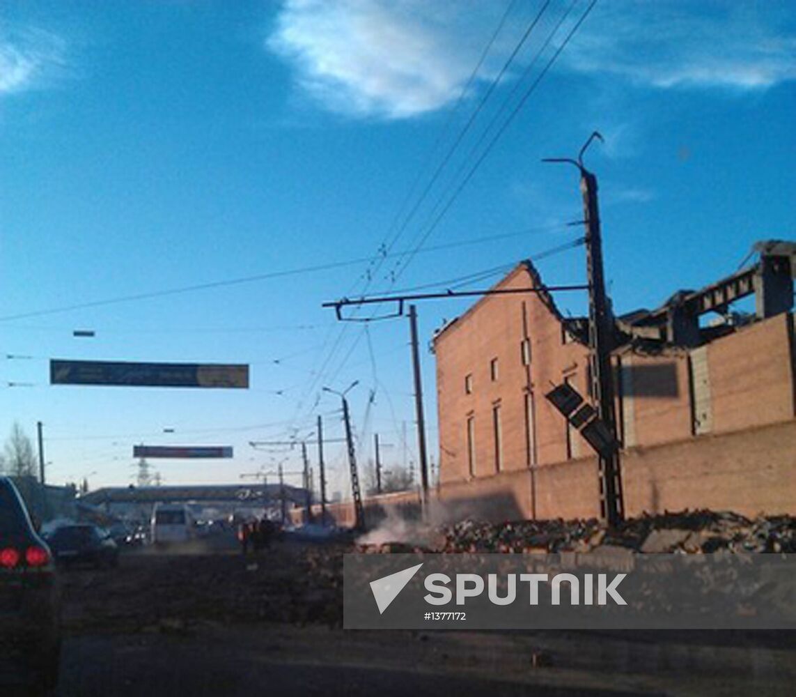 Meteorite falls in Chelyabinsk Region
