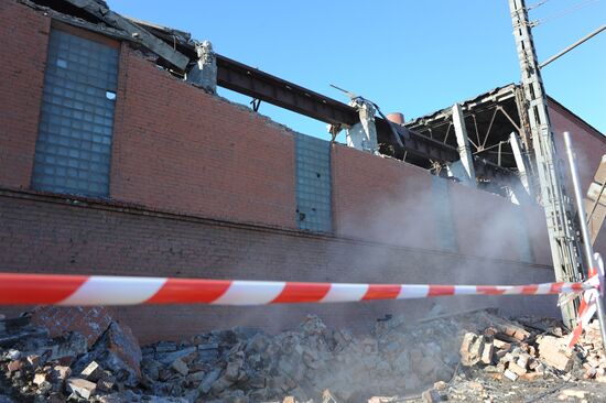 Meteorite falls in Chelyabinsk Region