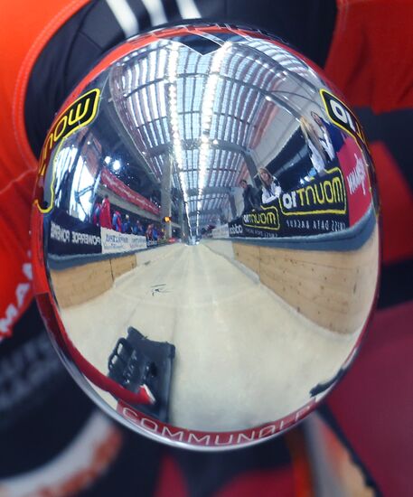 Skeleton. IX World Cup. Test events