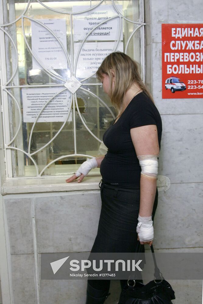 Meteorite falls in Chelyabinsk Region