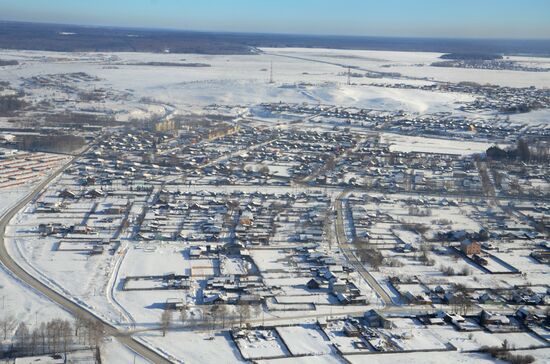 Meteorite falls in Chelyabinsk Region