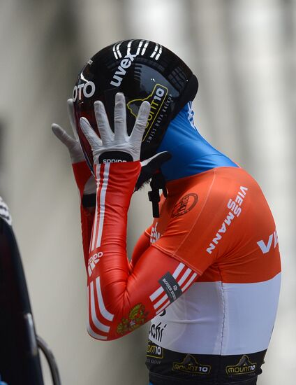 Skeleton. IX World Cup. Test events