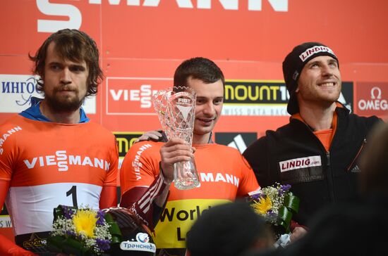 Skeleton. IX World Cup. Test events