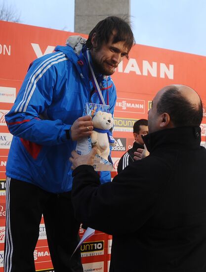 Skeleton. IX World Cup. Test events