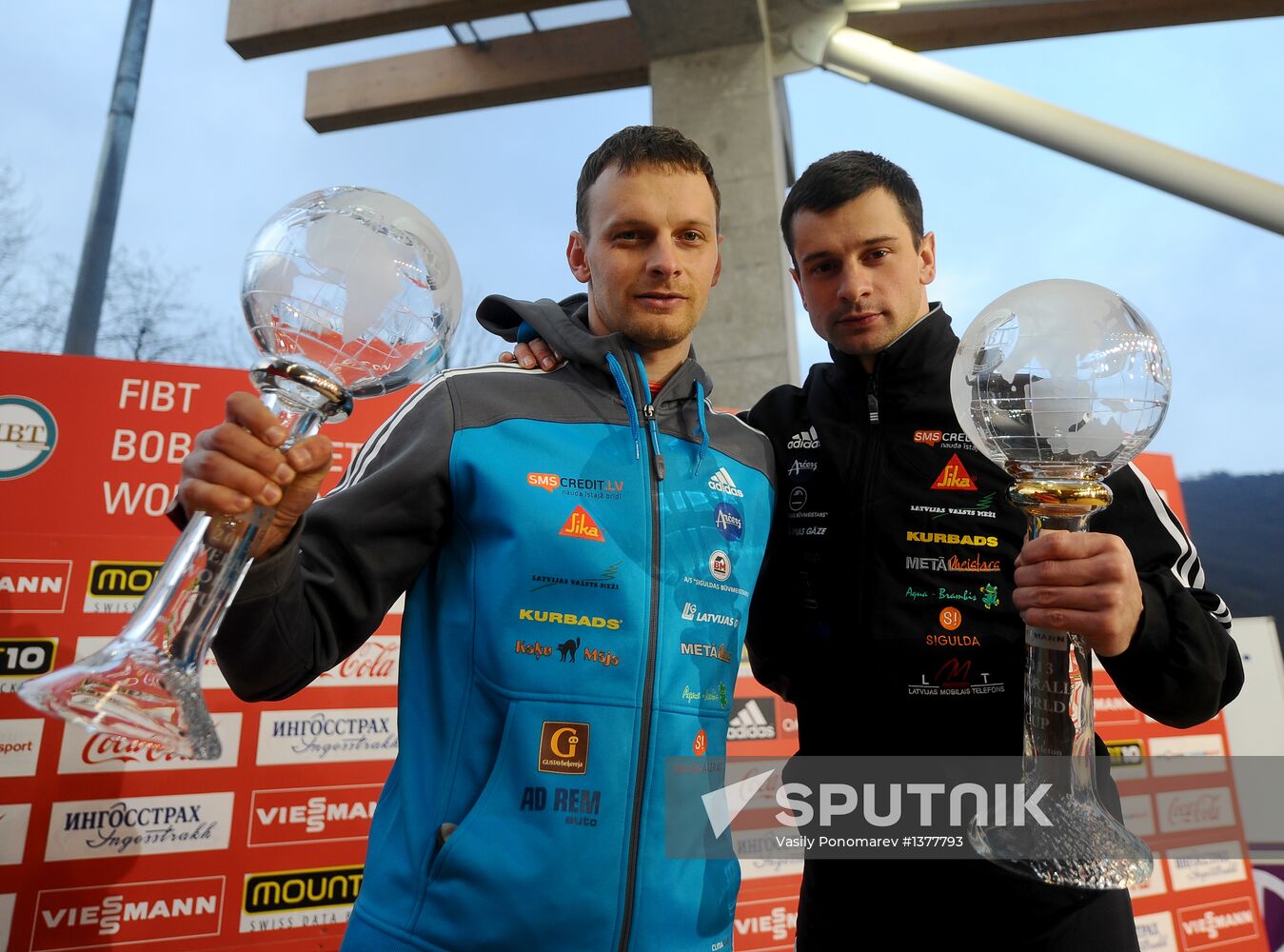 Skeleton. IX World Cup. Test events