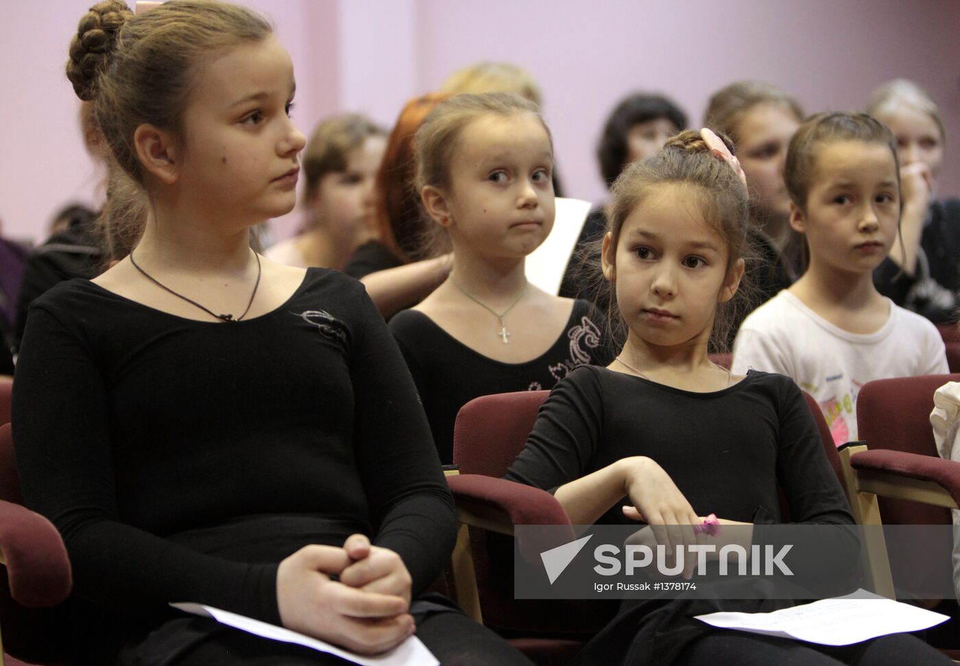 Boris Eifman Ballet School screens young candidates