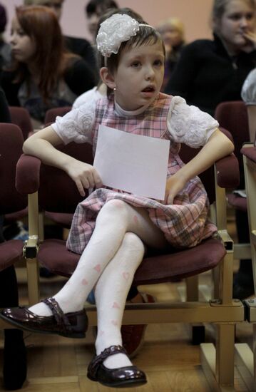 Boris Eifman Ballet School screens young candidates