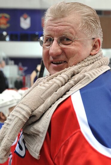 Hockey. Valery Kharlamov memorial match