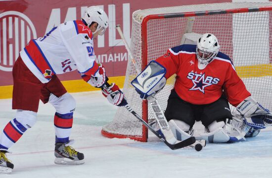 Hockey. Valery Kharlamov memorial match