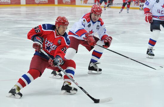 Hockey. Valery Kharlamov memorial match
