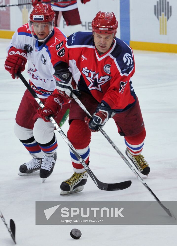 Hockey. Valery Kharlamov memorial match