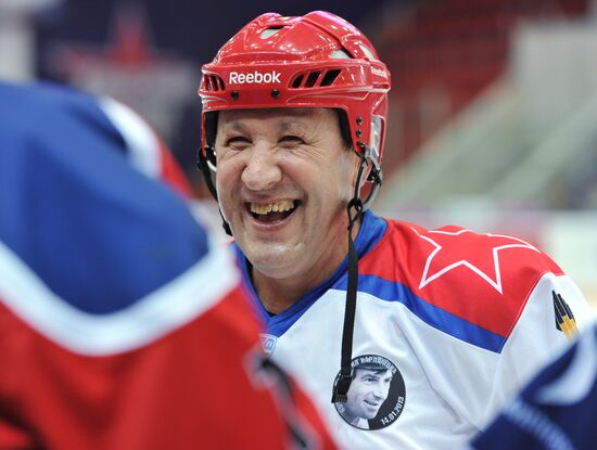 Hockey. Valery Kharlamov memorial match