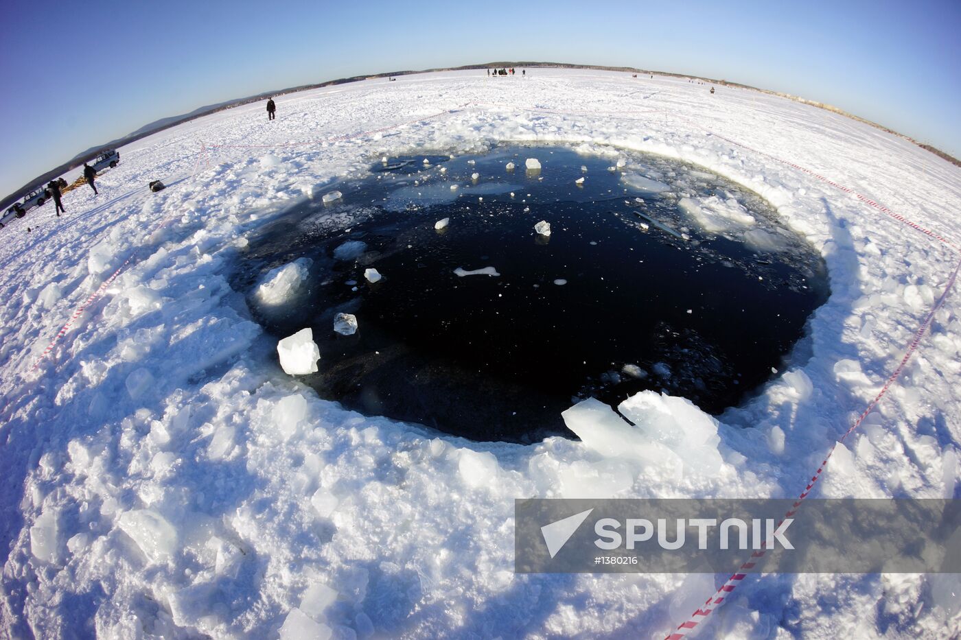 No traces of meteorite in Chebarkul lake