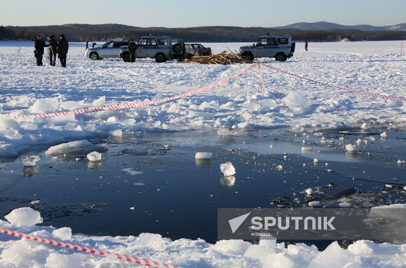 No traces of meteorite in Chebarkul lake