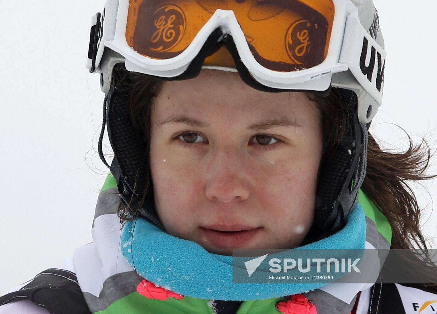 Snowboard World Cup Stage. Snowboard cross finals