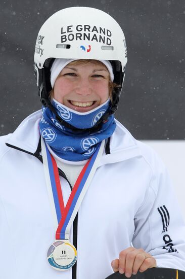 Snowboard World Cup Stage. Snowboard cross finals