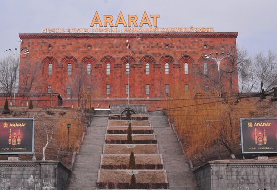 World cities. Yerevan