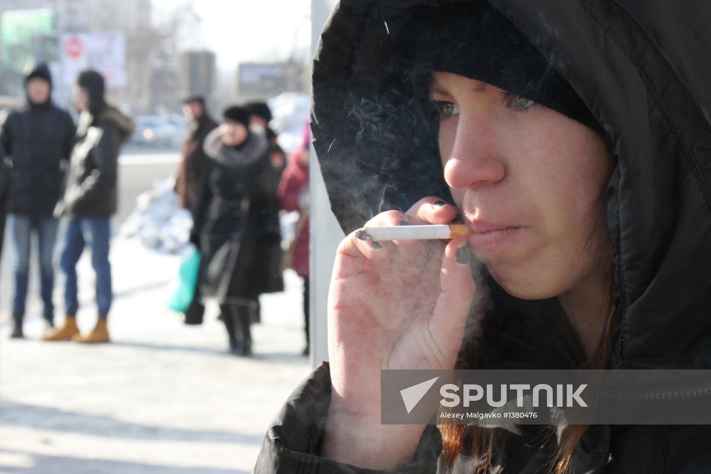 Smoking in public places