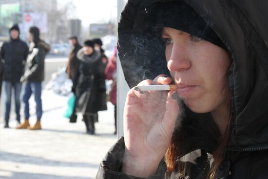 Smoking in public places