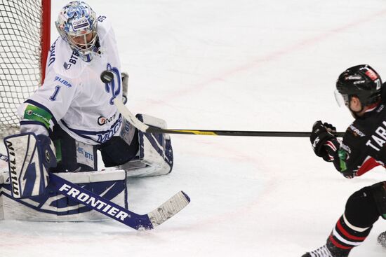 Kontinental Hockey League. Avangard Omsk vs. Dynamo Moscow