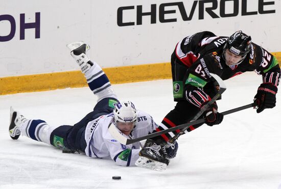 Kontinental Hockey League. Avangard Omsk vs. Dynamo Moscow