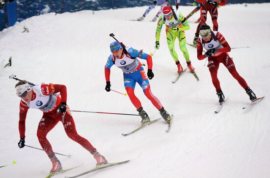 Biathlon World Championships. Men's Mass Start