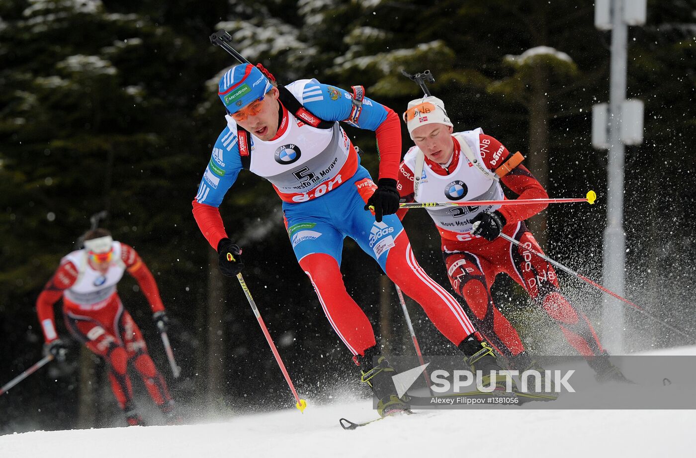 Biathlon World Championships. Men's Mass Start