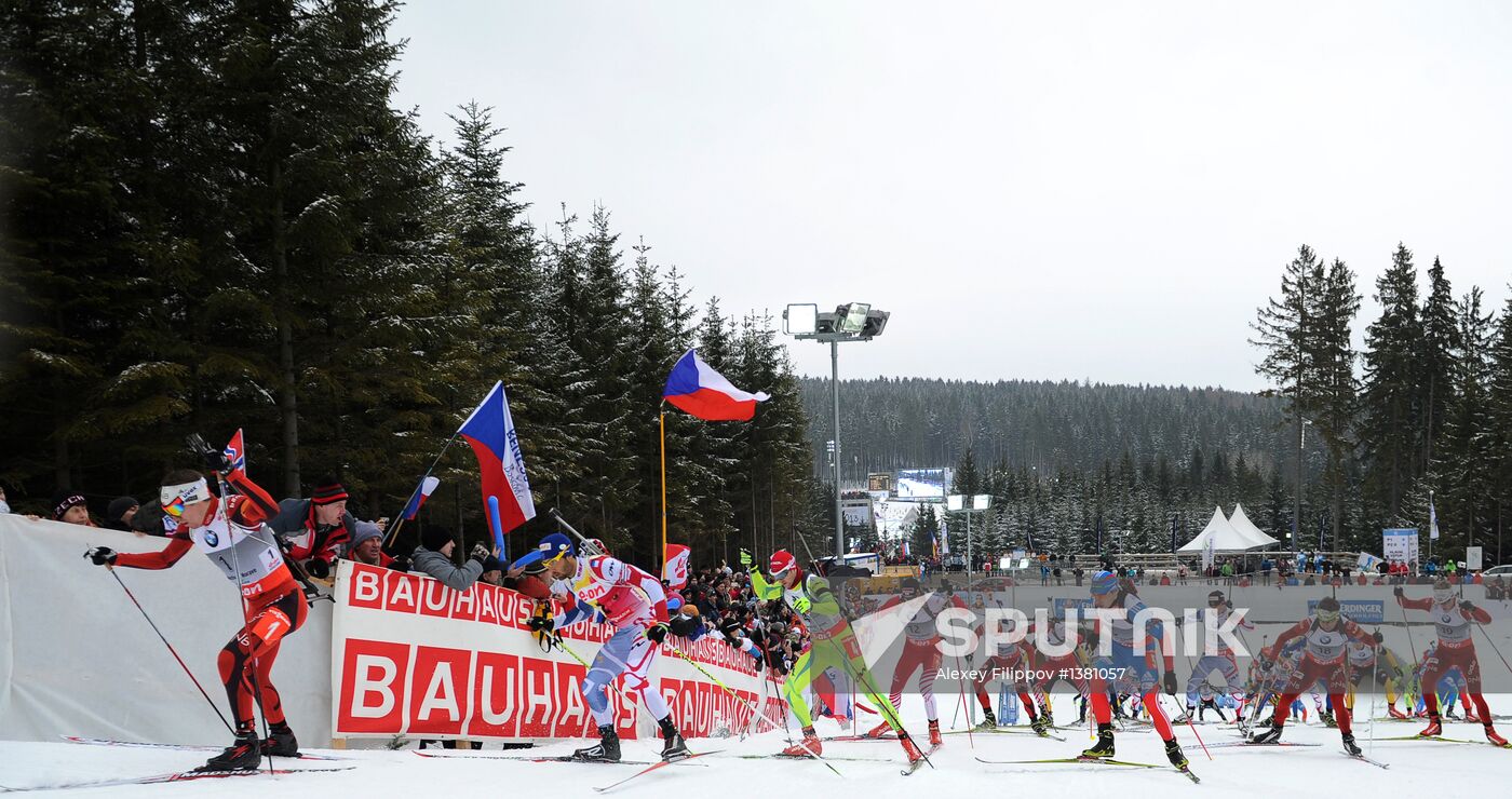Biathlon World Championships. Men's Mass Start