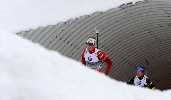 Biathlon World Championships. Men's Mass Start