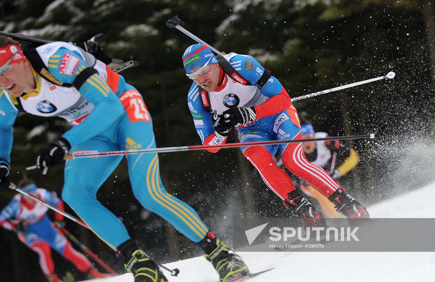 Biathlon World Championships. Men's Mass Start