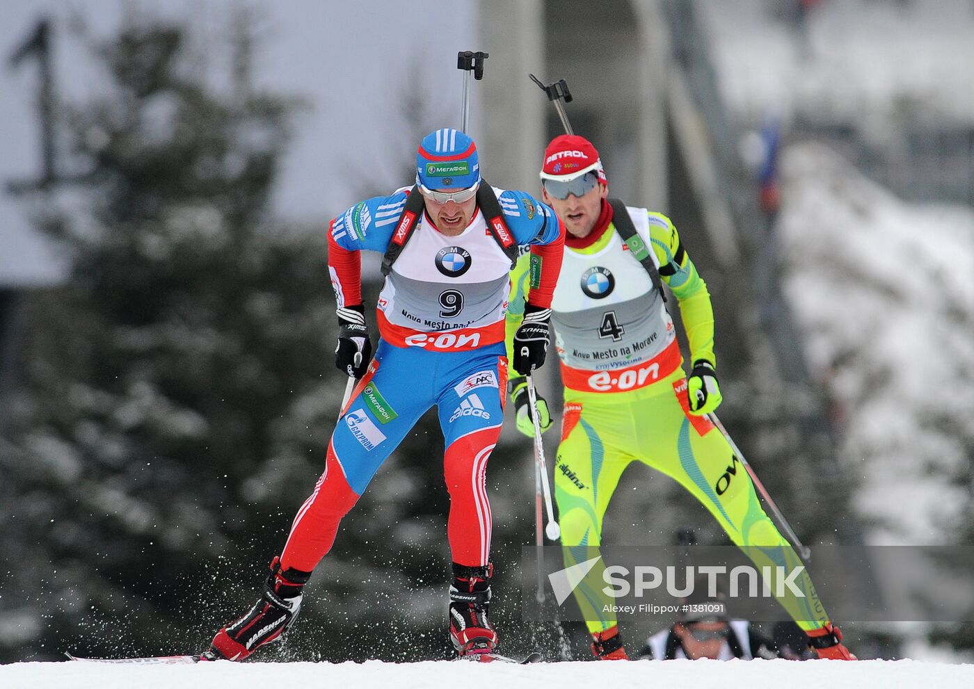 Biathlon World Championships. Men's Mass Start