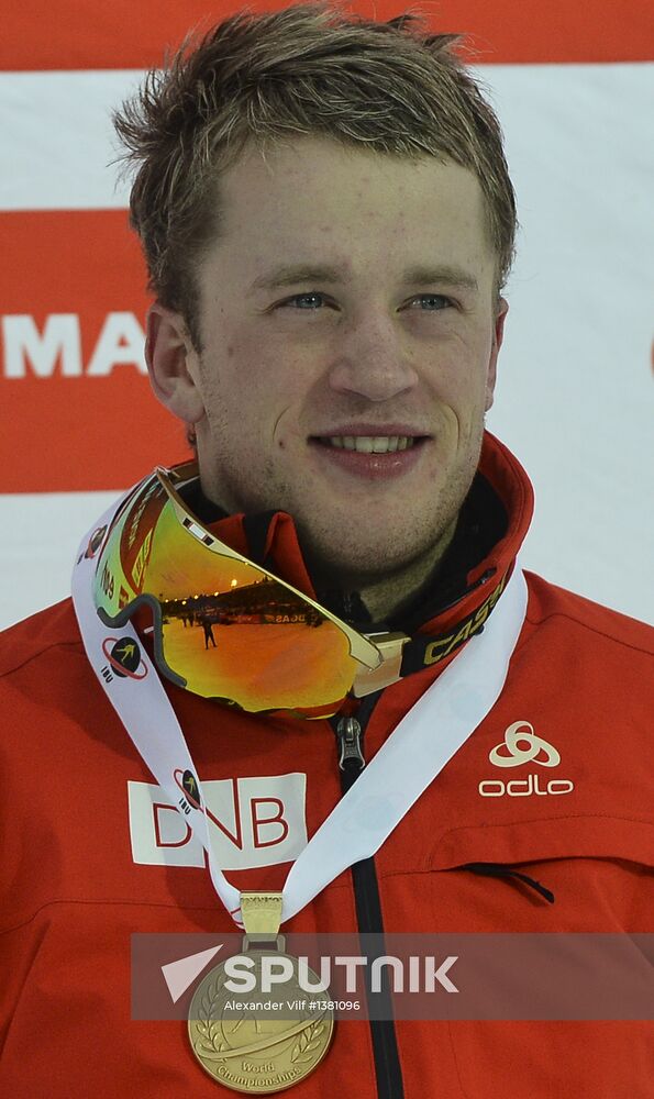 Biathlon World Championships. Men's Mass Start