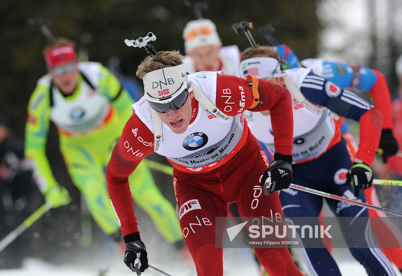 Biathlon World Championships. Men's Mass Start