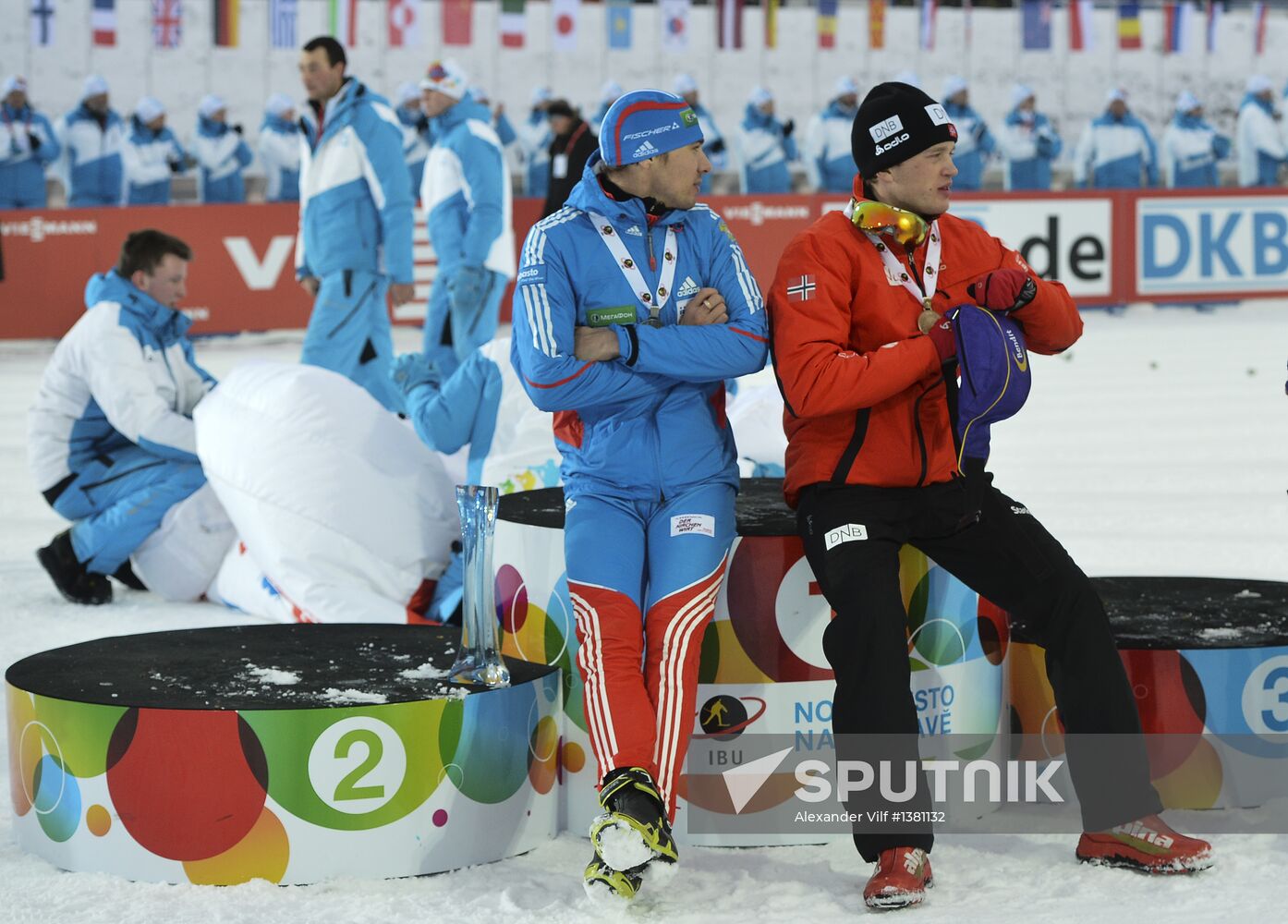 Biathlon World Championships. Men's Mass Start