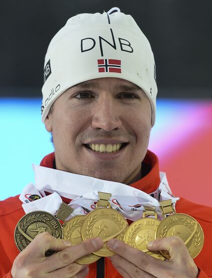 Biathlon World Championships. Men's Mass Start