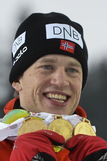 Biathlon World Championships. Men's Mass Start