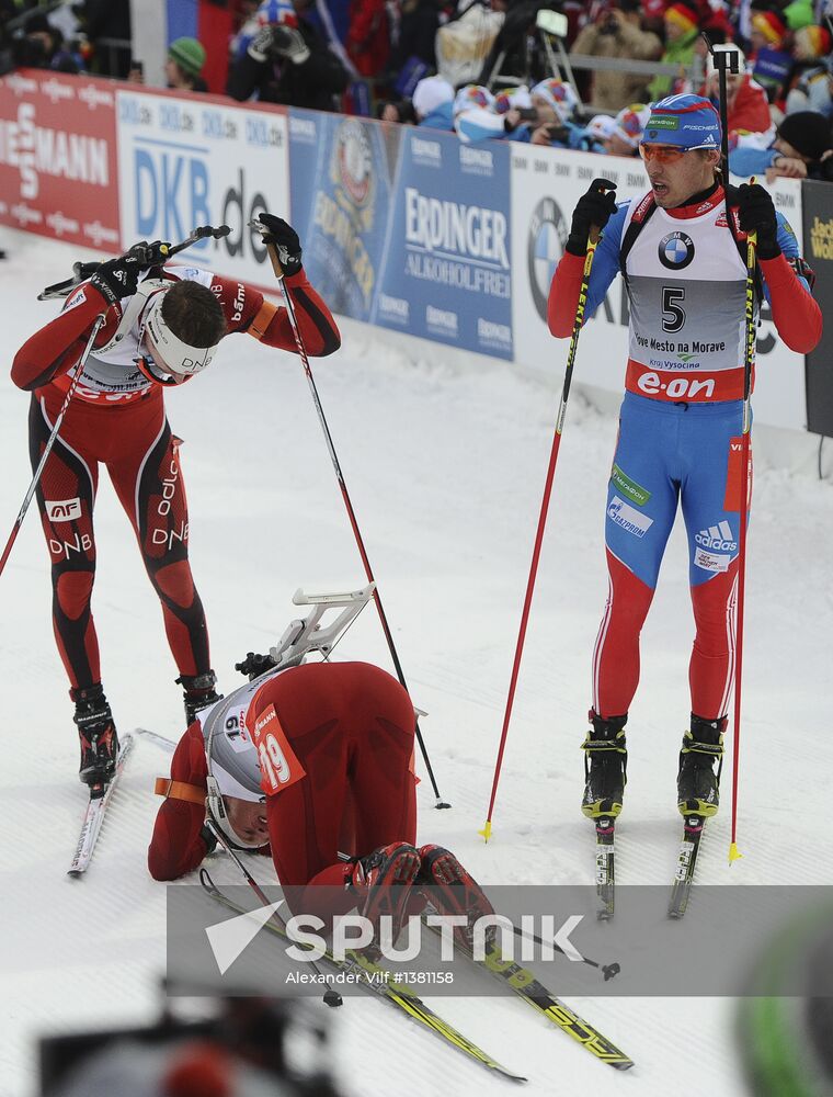 Biathlon World Championships. Men's Mass Start