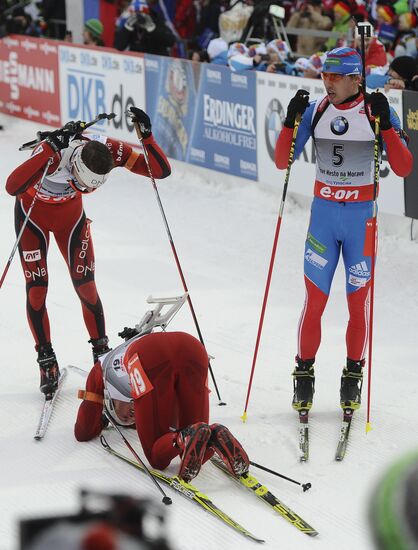 Biathlon World Championships. Men's Mass Start