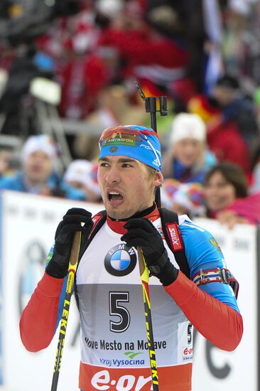 Biathlon World Championships. Men's Mass Start
