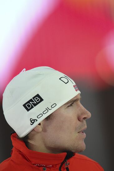 Biathlon World Championships. Men's Mass Start