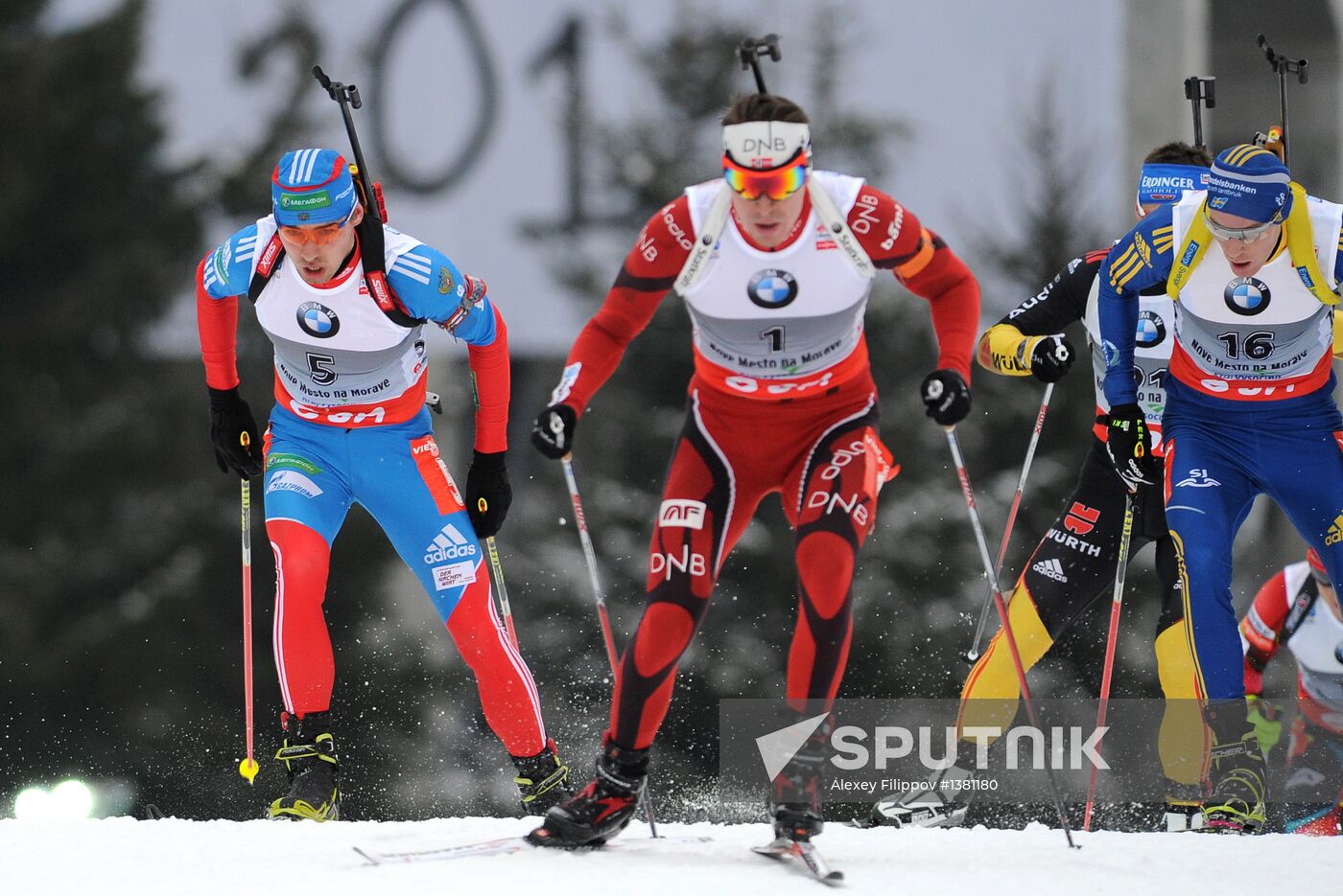 Biathlon World Championships. Men's Mass Start