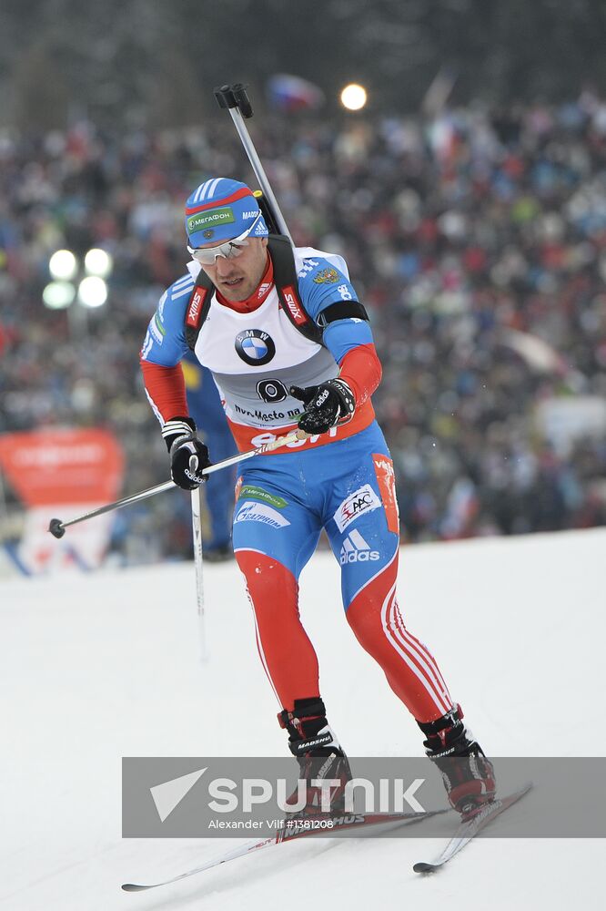 Biathlon World Championships. Men's Mass Start