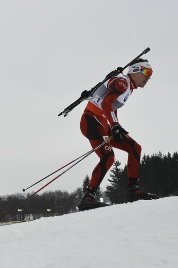 Biathlon World Championships. Men's Mass Start