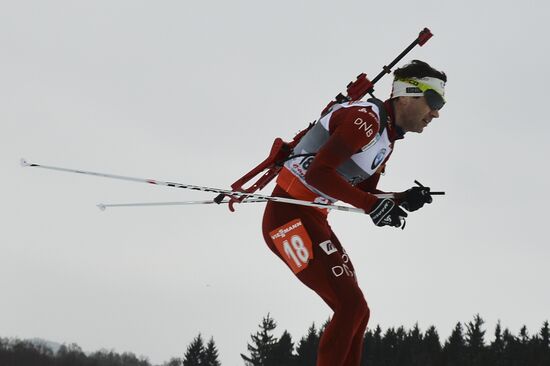 Biathlon World Championships. Men's Mass Start