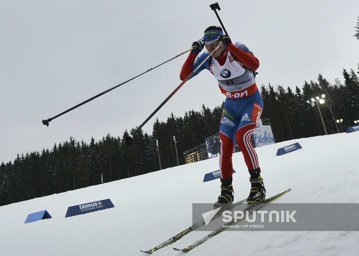 Biathlon World Championships. Men's Mass Start