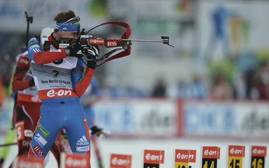 Biathlon World Championships. Men's Mass Start