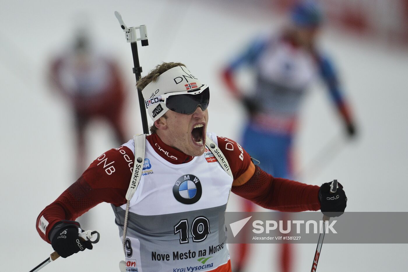 Biathlon World Championships. Men's Mass Start