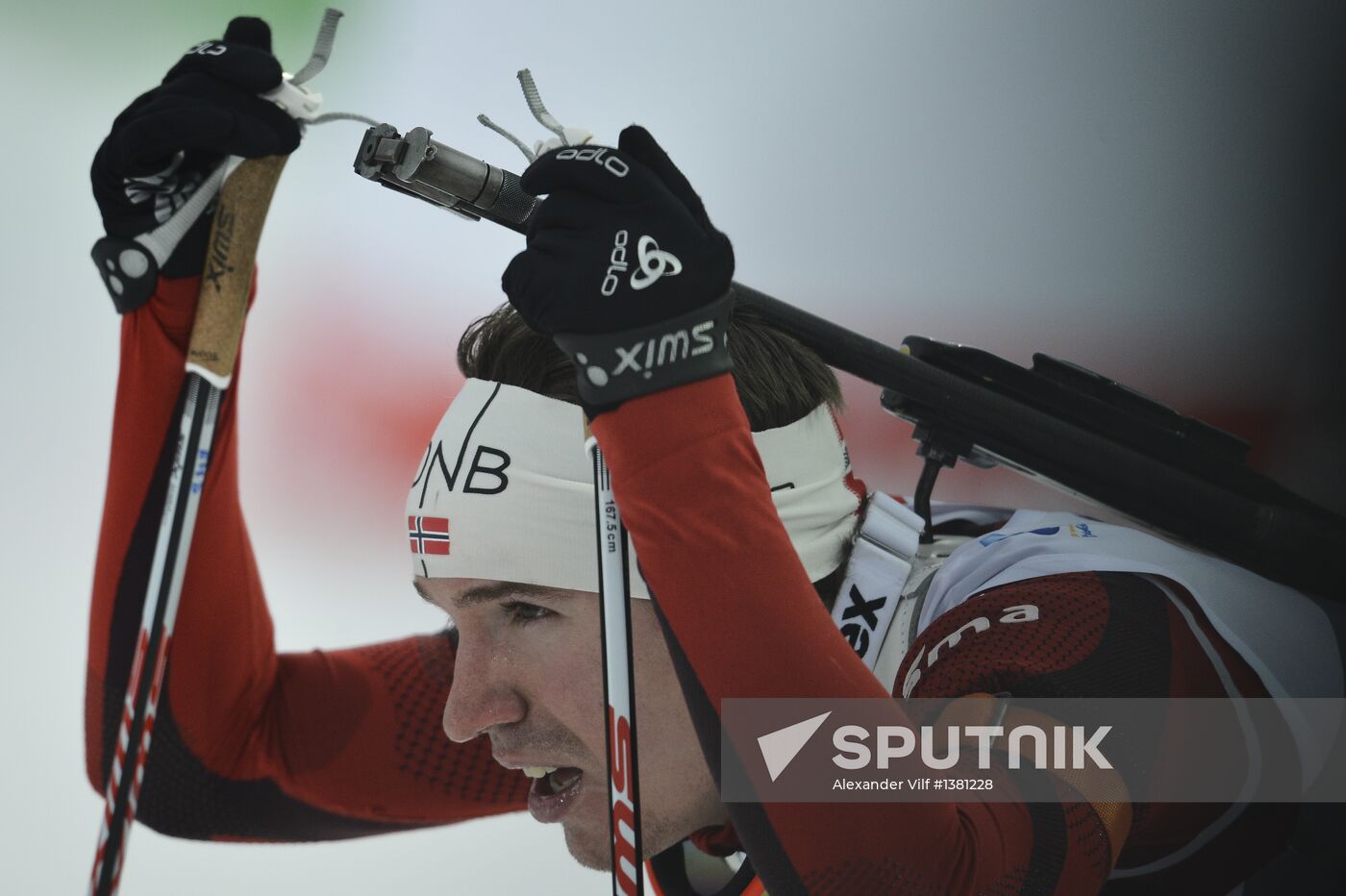 Biathlon World Championships. Men's Mass Start